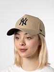 Бейсболка 47 BRAND арт. B-MPDTP17WBP-KH New York Yankees MLB (бежевый)
